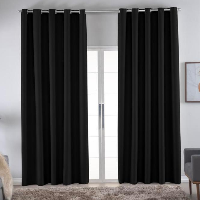 Cortina Blackout Corta Luz 2,80×2,30 Ilhós Sala Quarto Premium