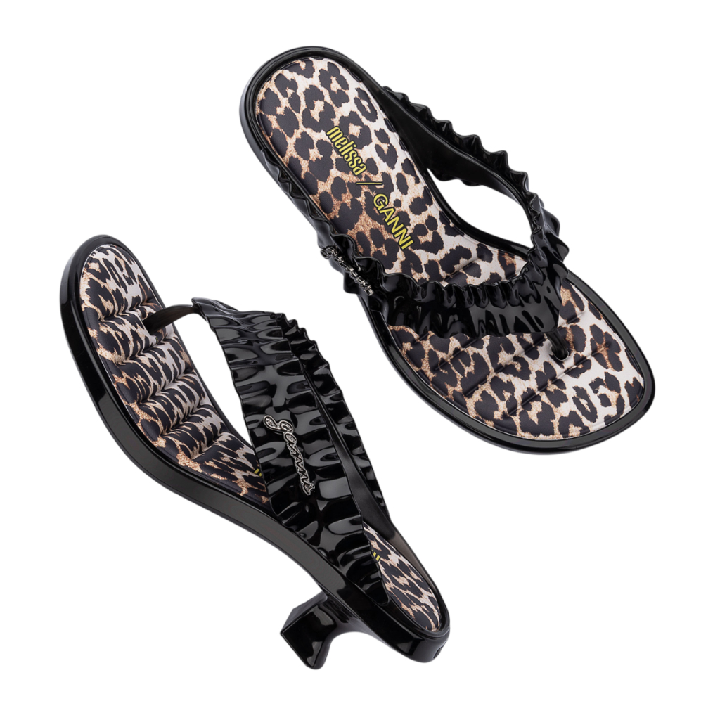 Sandalia Melissa Thong Kitten Heel + Ganni - 38154 — imagem 2 de 2