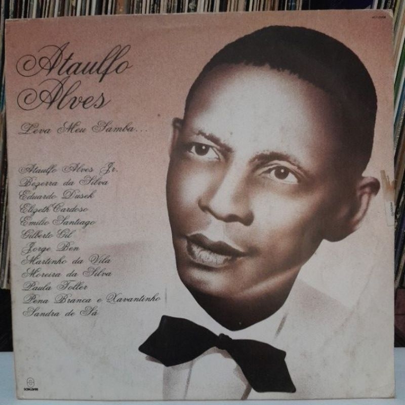 Vinil lp Ataulfo Alves - Leva meu Samba