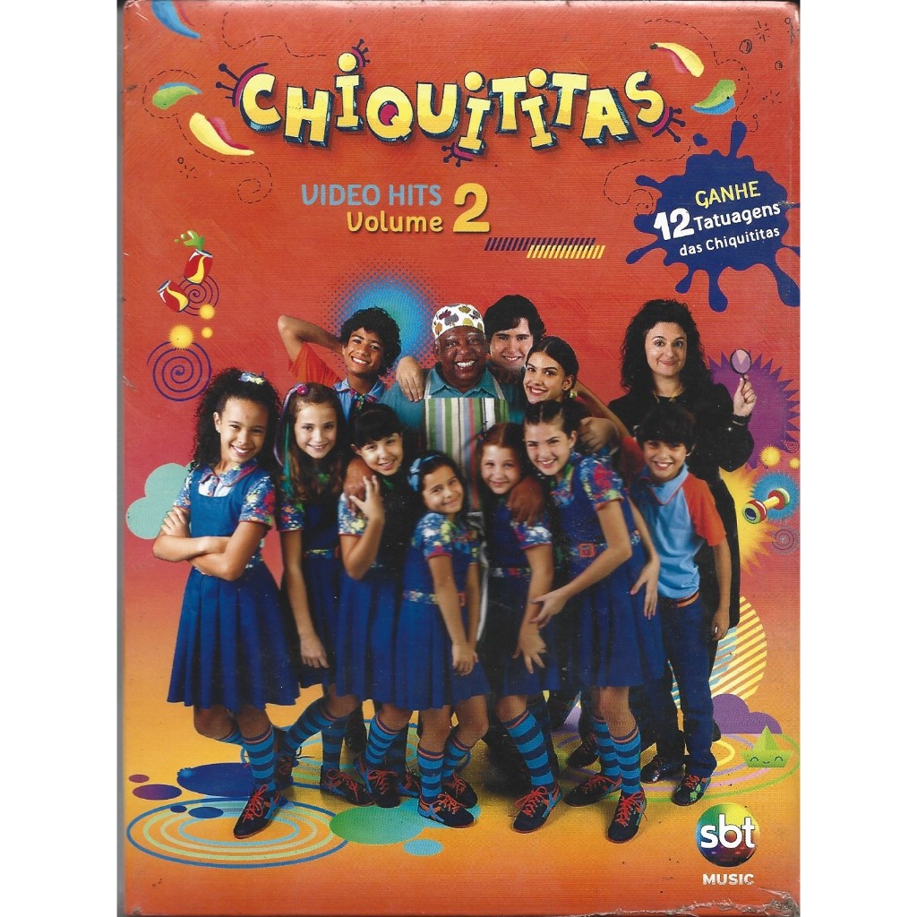 Chiquititas - Dvd Video Hits  Volume 2 - LACRADO