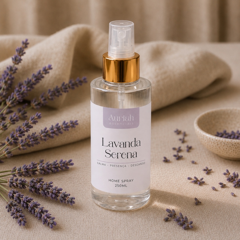 Imagem Home Spray Lavanda Serena 250ml – Aromatizador Relaxante para Ambientes