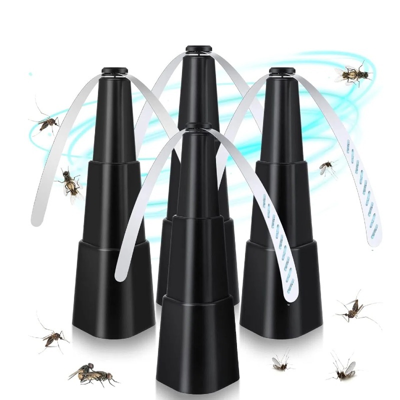 Ventilador Repelente Portátil Anti Mosquito espanta Mosca Insetos Mesa Casa Jardim gourmet