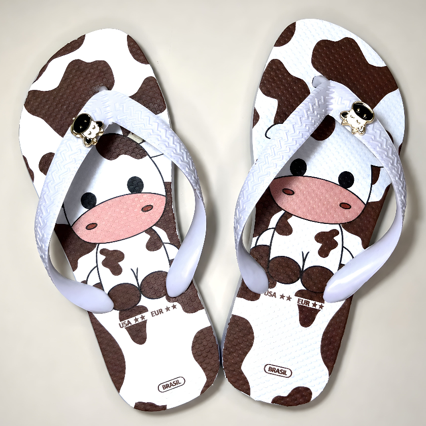 Chinelo Feminino de Dedo Confortável Macio Elegante Casual Moda Verão 33 ao 40