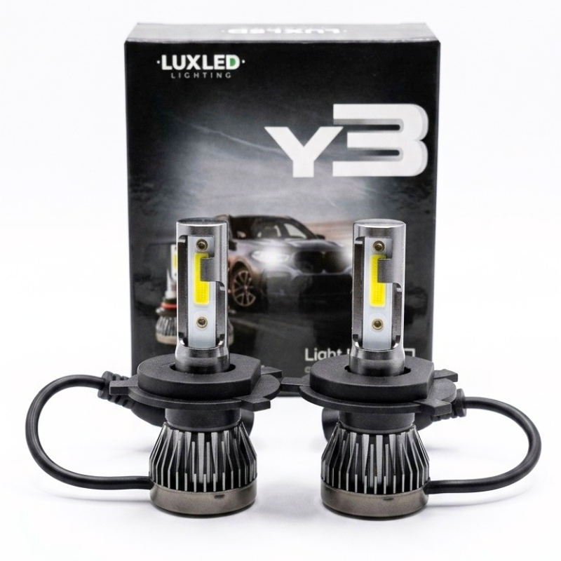 Kit Lâmpada LED Y3 Ultra Mini H4 6500K