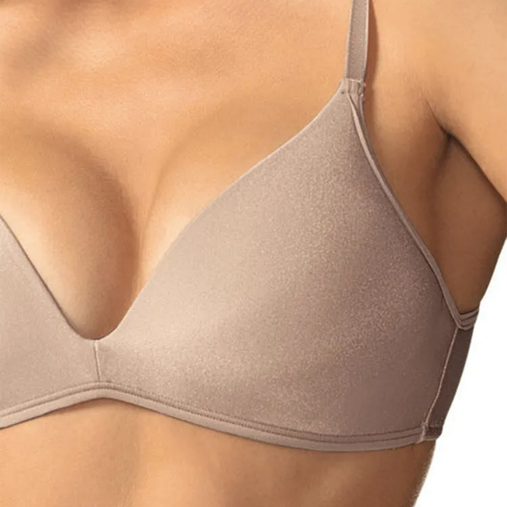 Sutiã Paraiso Feminino Adulto Sem Aro Microfibra Espuma Moldada DeMillus