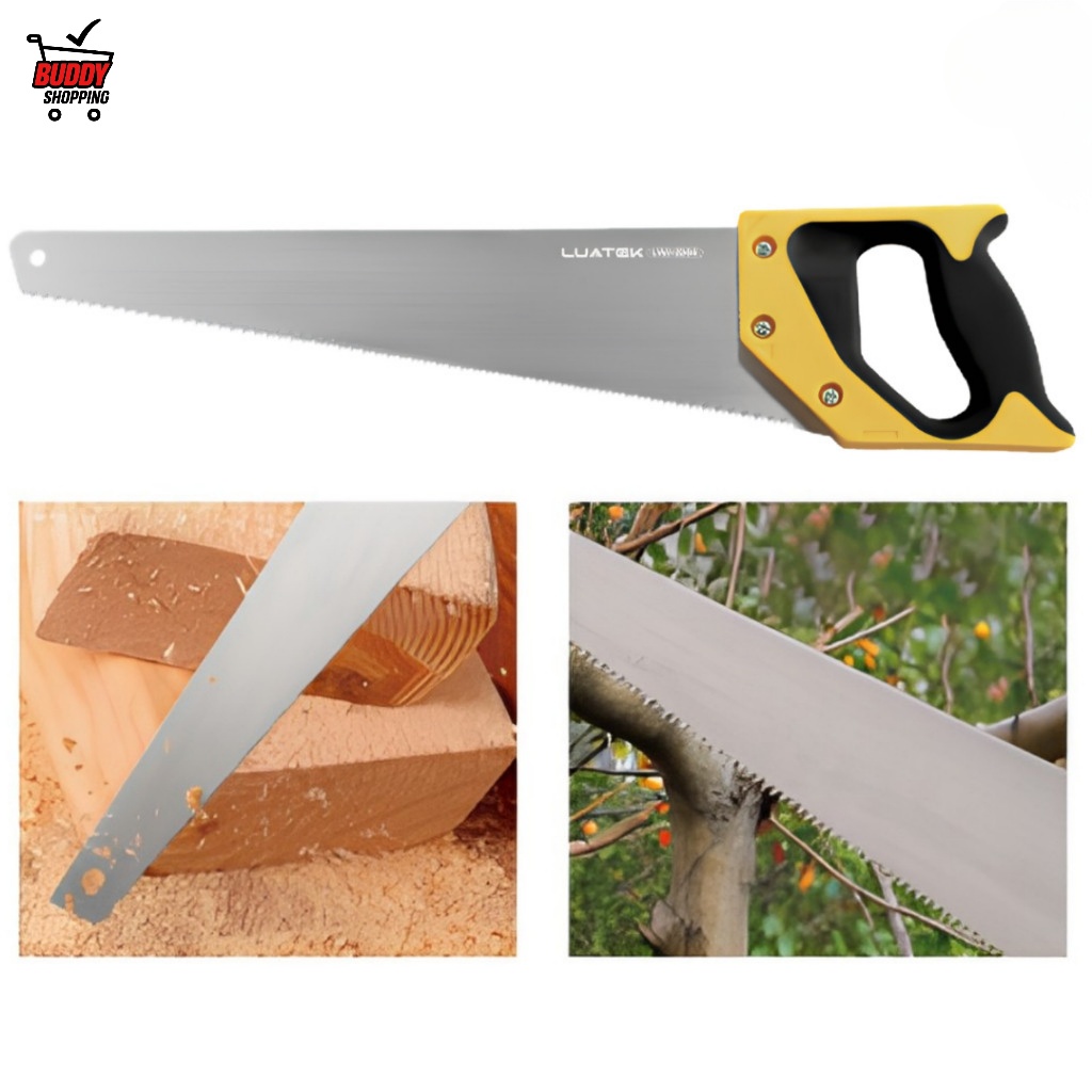 Serrote Profissional 50cm 20 Polegadas Madeira Dentes Retificados 3 Lados LWJ-2264