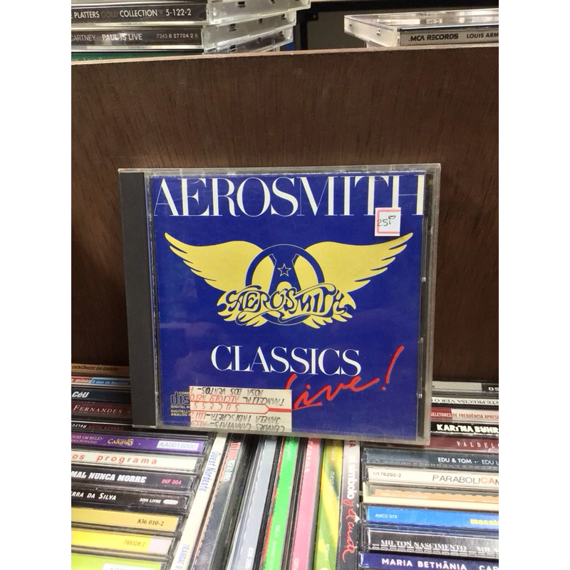 CD Aerosmith Classics Live