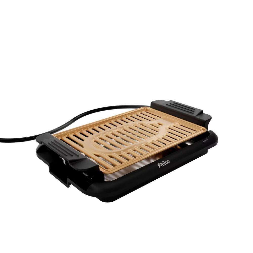 Churrasqueira Elétrica Gold PCQ10A Antiaderente 1200W Philco