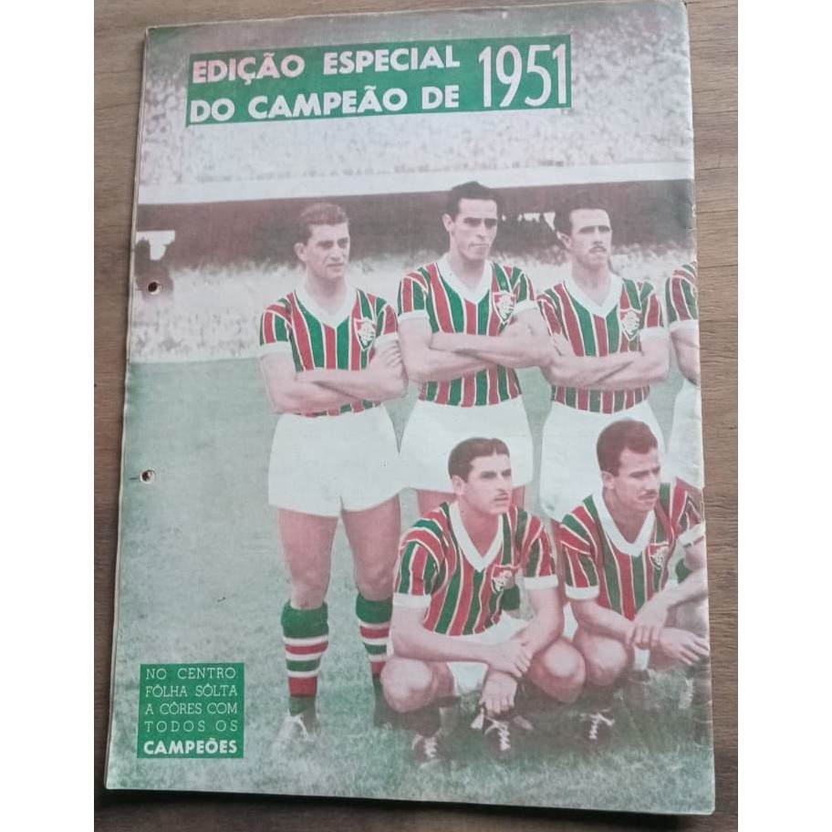 Revista Esporte Ilustrado nº 722 - 2 de Fevereiro 1952 - Fluminense  -Original