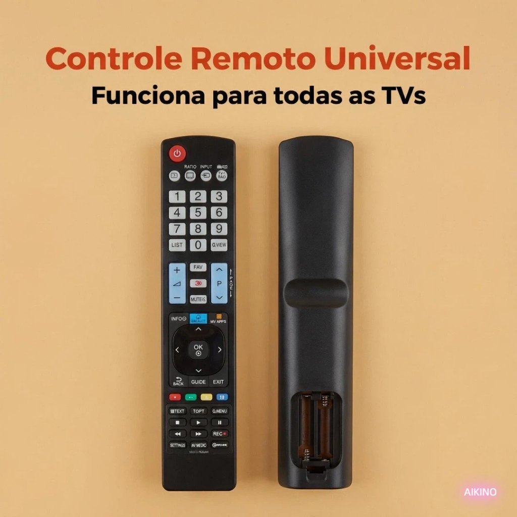 Controle Remoto Tv Compatível Com LG Lcd Led 3d Smart Le7485