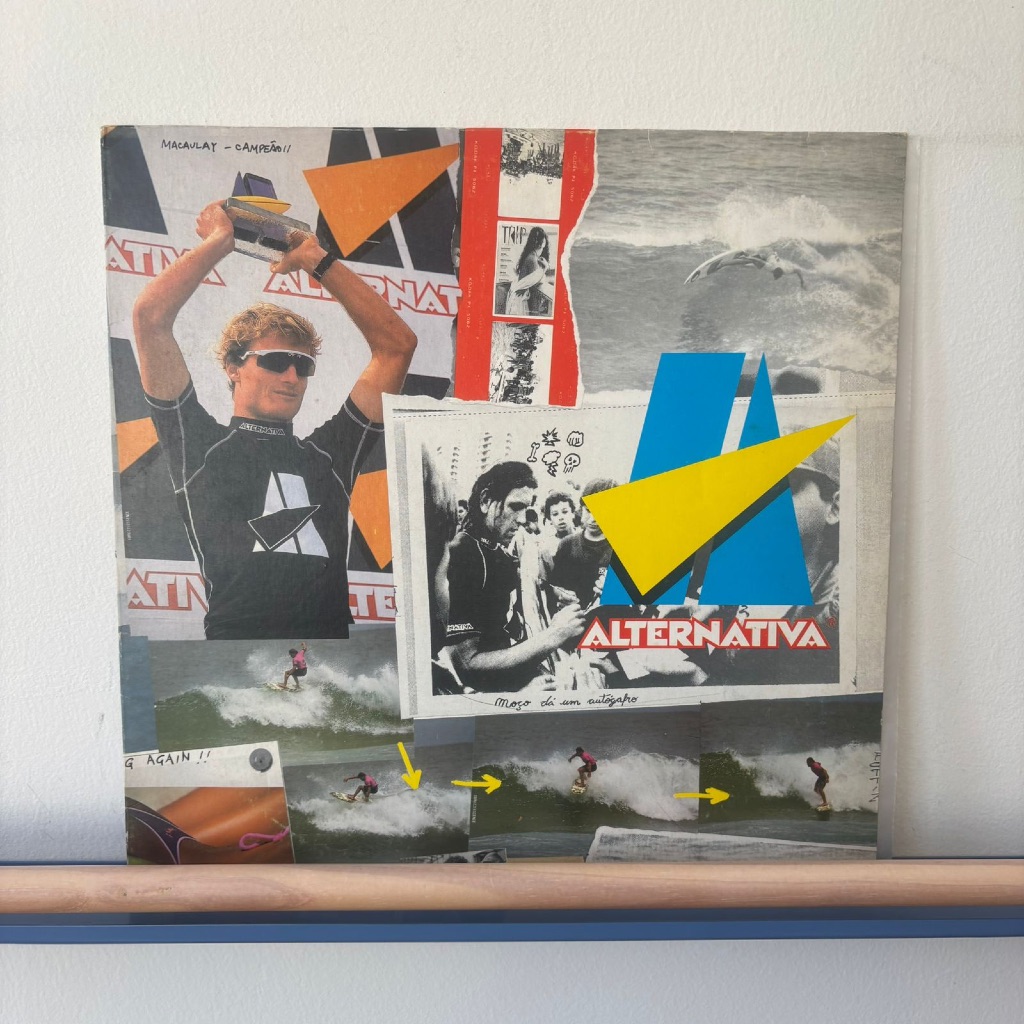 LP Mesbla / Alternativa (1988 / 1989, CBS, Promo) Midnight Oil, The Clash... Disco de Vinil VG+