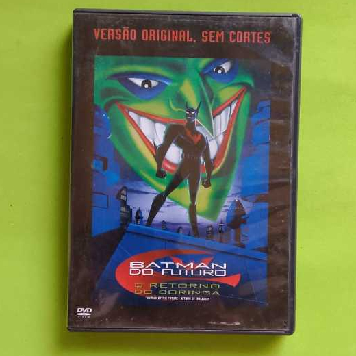 dvd BATMAN DO FUTURO - o retorno do coringa (desenho, dublado e legendado)