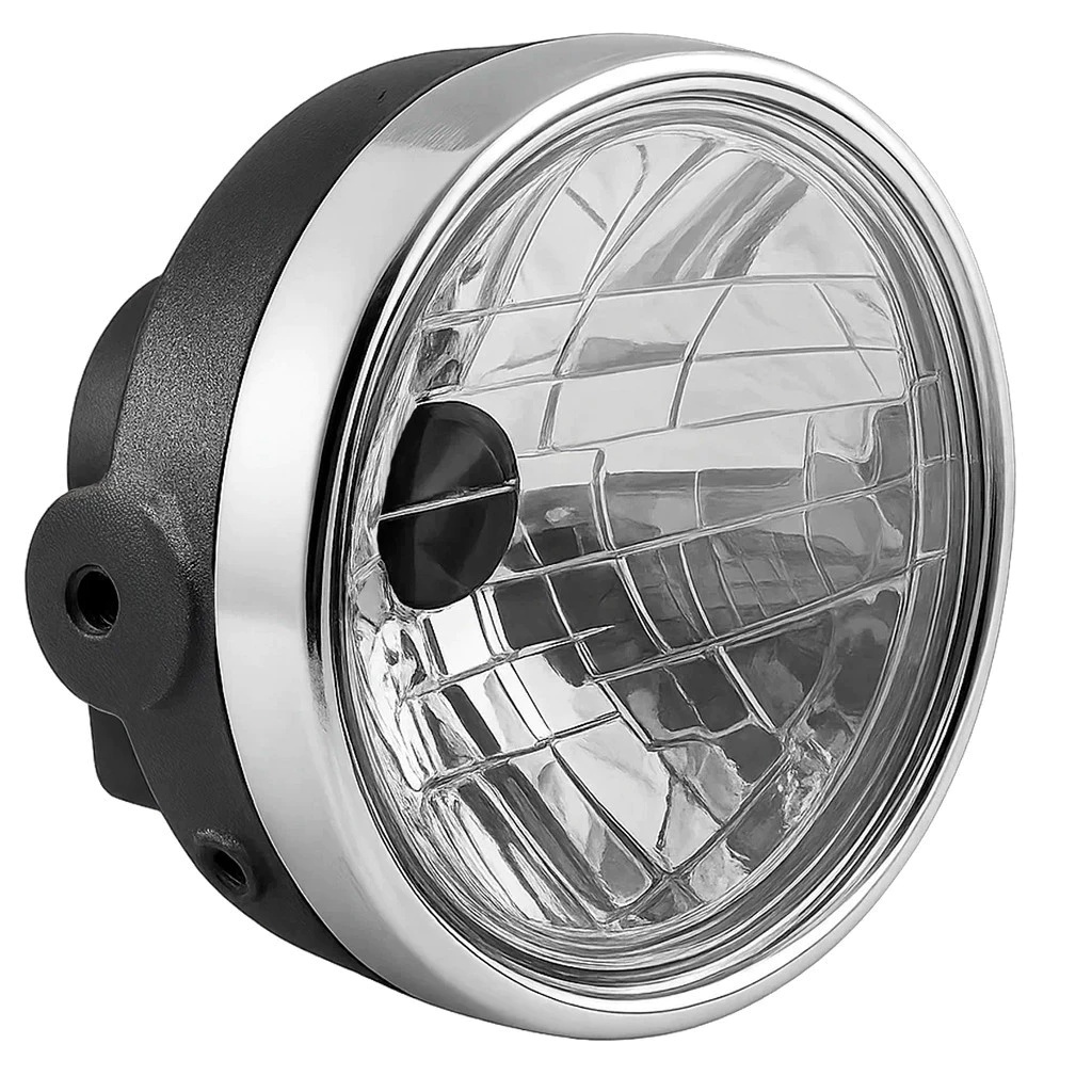 Farol Completo Cg Titan 150 Anos 2004 2005 2006 2007 2008 2009 2010 2011 2012 2013 Aro Cromado Similar Original