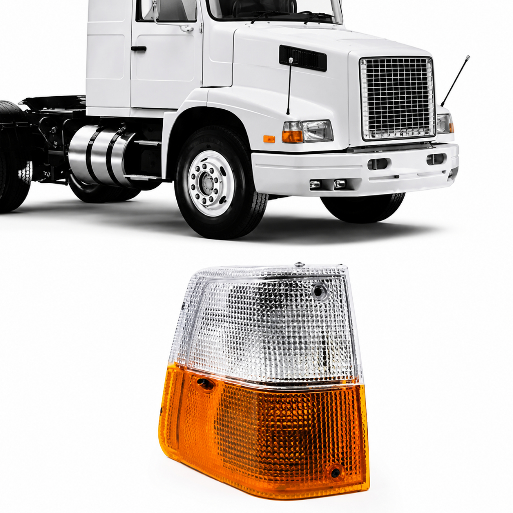 Lanterna Pisca Volvo Nl10 Nl12 Bicolor Dianteira Esportiva