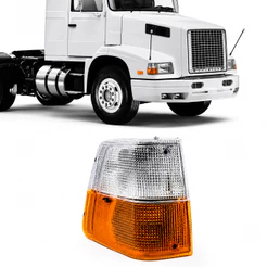 Lanterna Pisca Volvo Nl10 Nl12 Bicolor Dianteira Esportiva