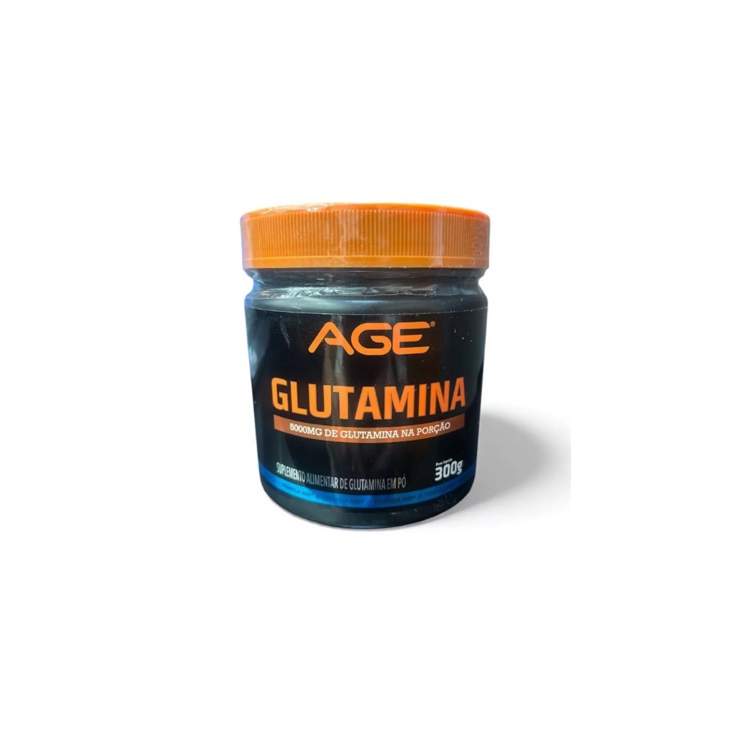 Glutamina 300g Pura Suplemento Aminoácido Recuperação Muscular