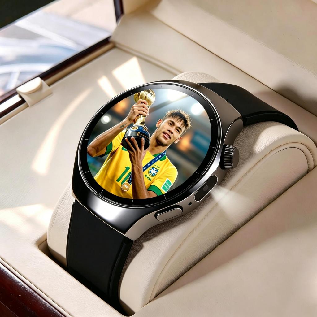 Smartwatch Masculino Relógio Inteligente À Prova d'Água Digital Esporte NFC HW8PRO+ Compatível com Android e iOS