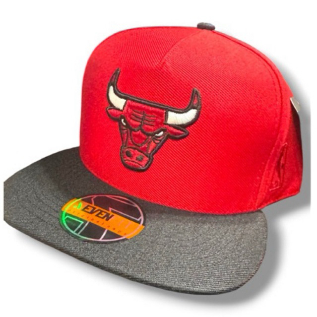 boné cap Chicago BULLS NBA / linha retrô anos 90/aba reta/ bordado/linha Snapback casual esportivo/ ajustável