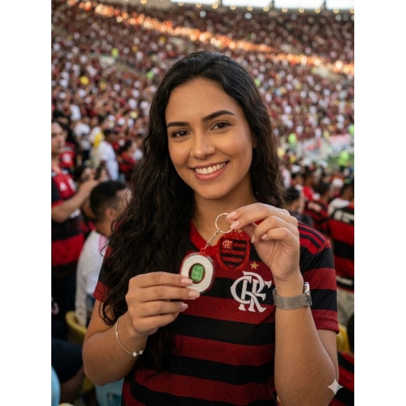 Chaveiro Maracanã Flamengo Maraca Fla Rubro Negro Carioca