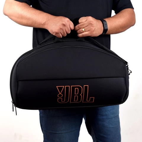 Case Boombox 4 Alça Dupla Ajustável Capa Reforçada Resistente a Respingos D'Água
