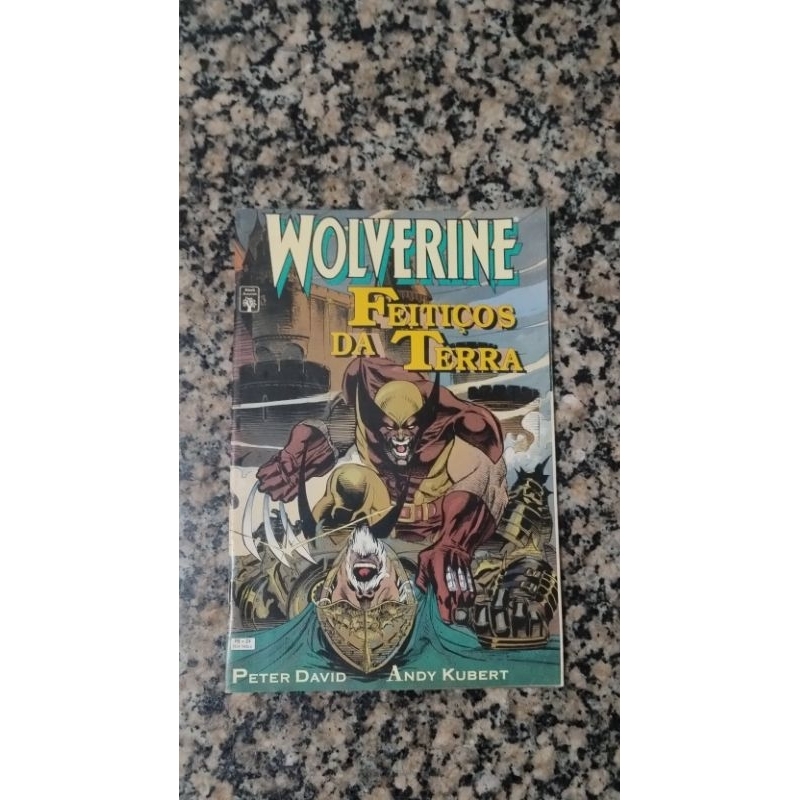 Wolverine feitiço da terra Marvel comics editora abril