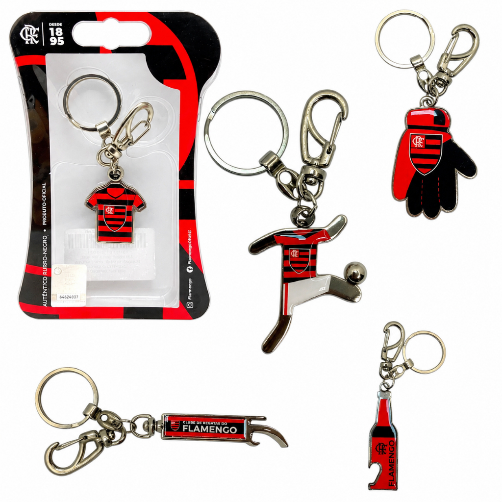 CHAVEIROS RESINADOS OFICIAL/ORIGINAL FLAMENGO
