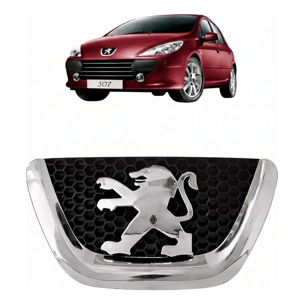 Emblema Logo Da Grade Peugeot 307 2007 2008 2009 2010 2011 2012