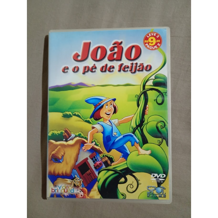 DVD JOÃO E O PÉ DE FEIJÃO * ORIGINAL