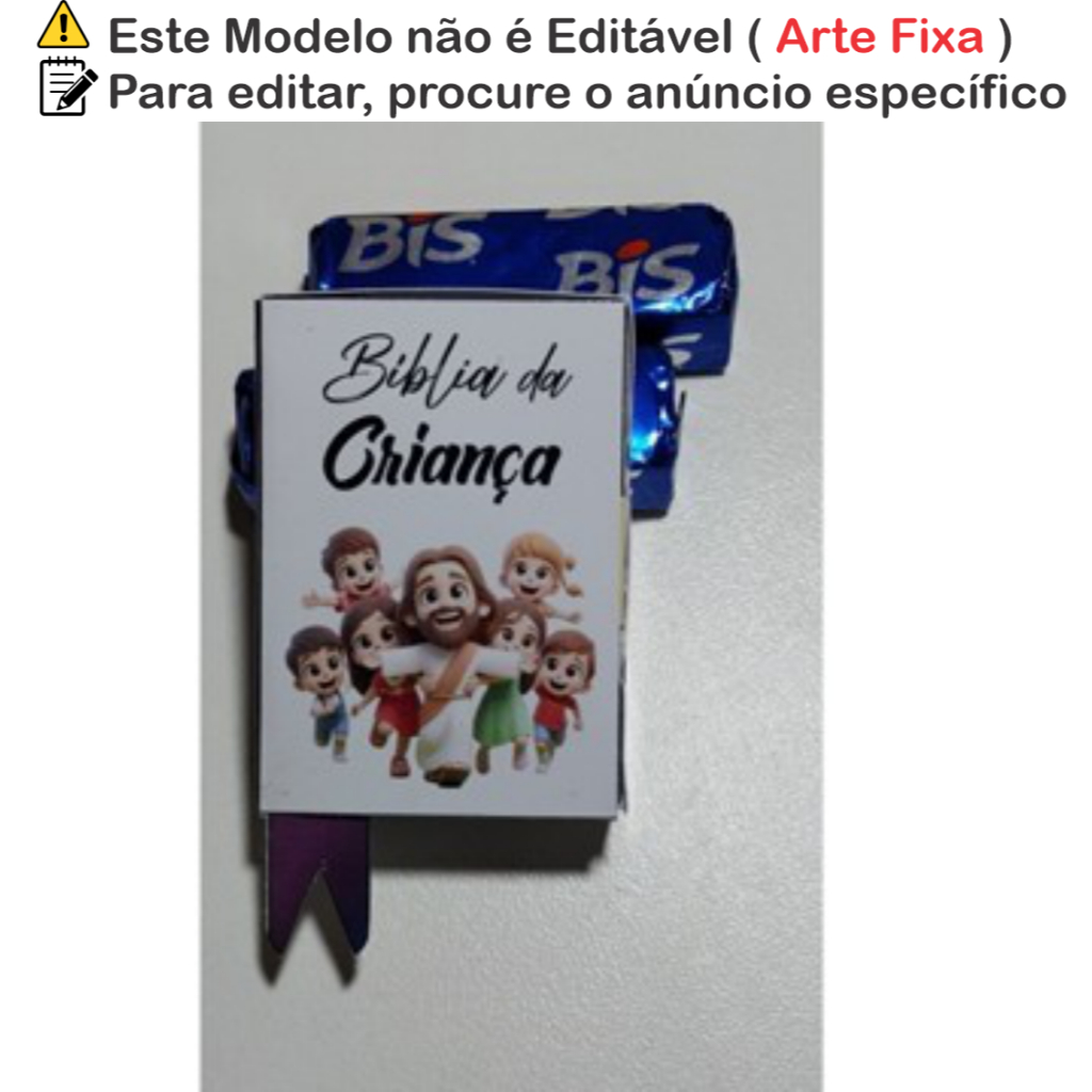 Lembrancinhas dia das crianças - Bíblias para Crianças – Lembrancinhas Cristãs Coloridas (Kit com 15, 30 ou 60 un)