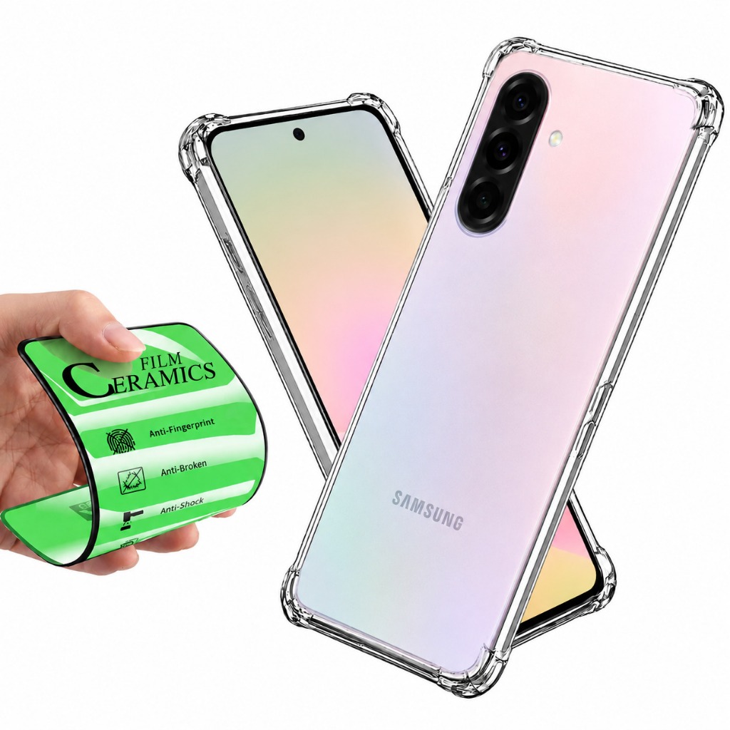 Capa Capinha Samsung Galaxy A56 A36 A37 A26 A16 A17 Transparente Anti Impacto Reforçada Silicone TPU