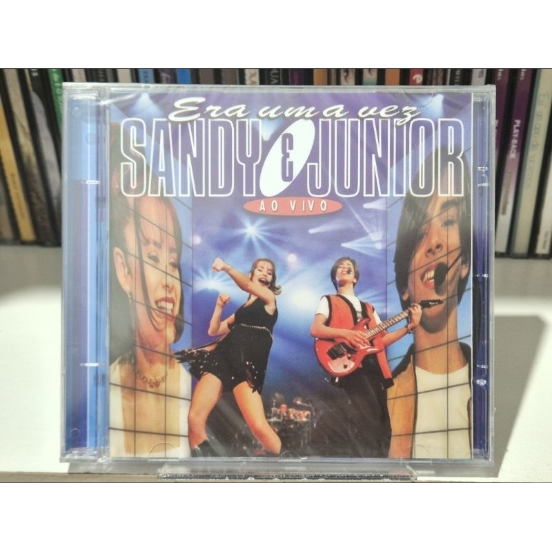 CD SANDY E JÚNIOR  - ERA UMA VEZ - AO VIVO - LACRADO DE FÁBRICA