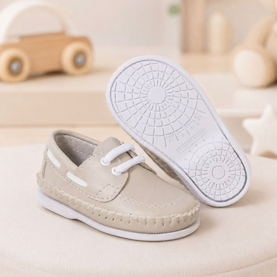 Mocassim Infantil Confortável Macio Moderno Menino Kids Juvenil Casual Antiderrapante Batizado,Casamento,Aniversario