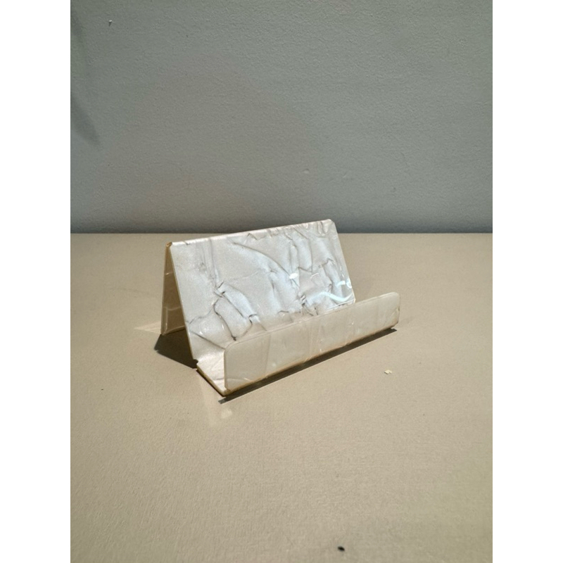 ✨ Porta Cartão Luxo em Acrílico Marmorizado | Elegância Para Seu Consultório — imagem 2 de 2