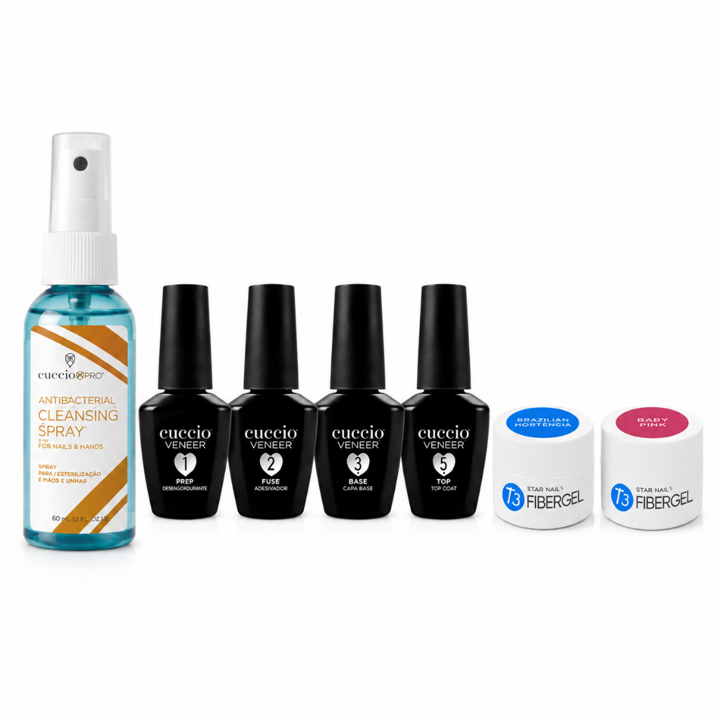 Mini Kit Blindagem Novo Unhas de Gel Cuccio (miniatura) 7 itens