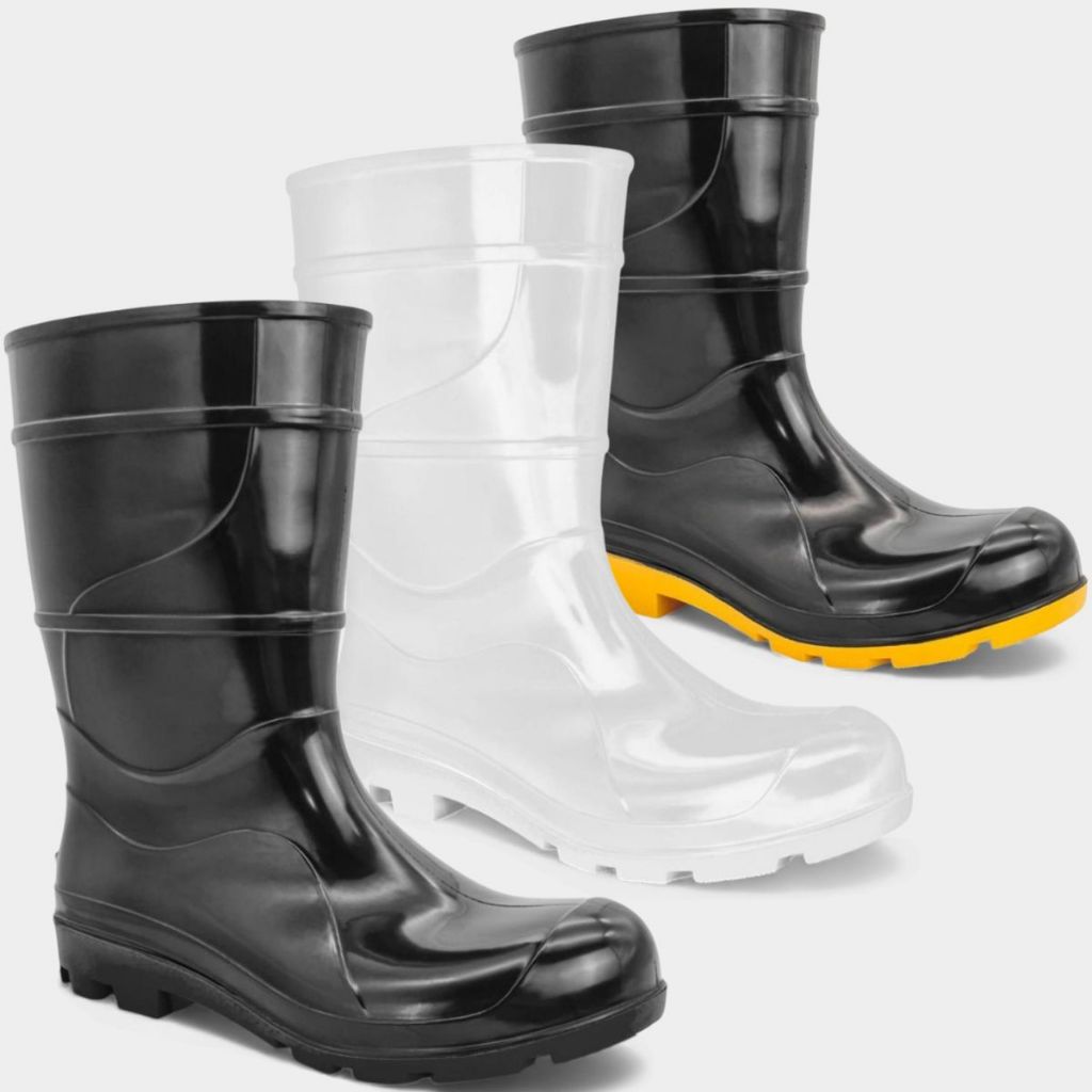 Bota PVC Cano Medio Cartom Work Antiderrapante CA 36025