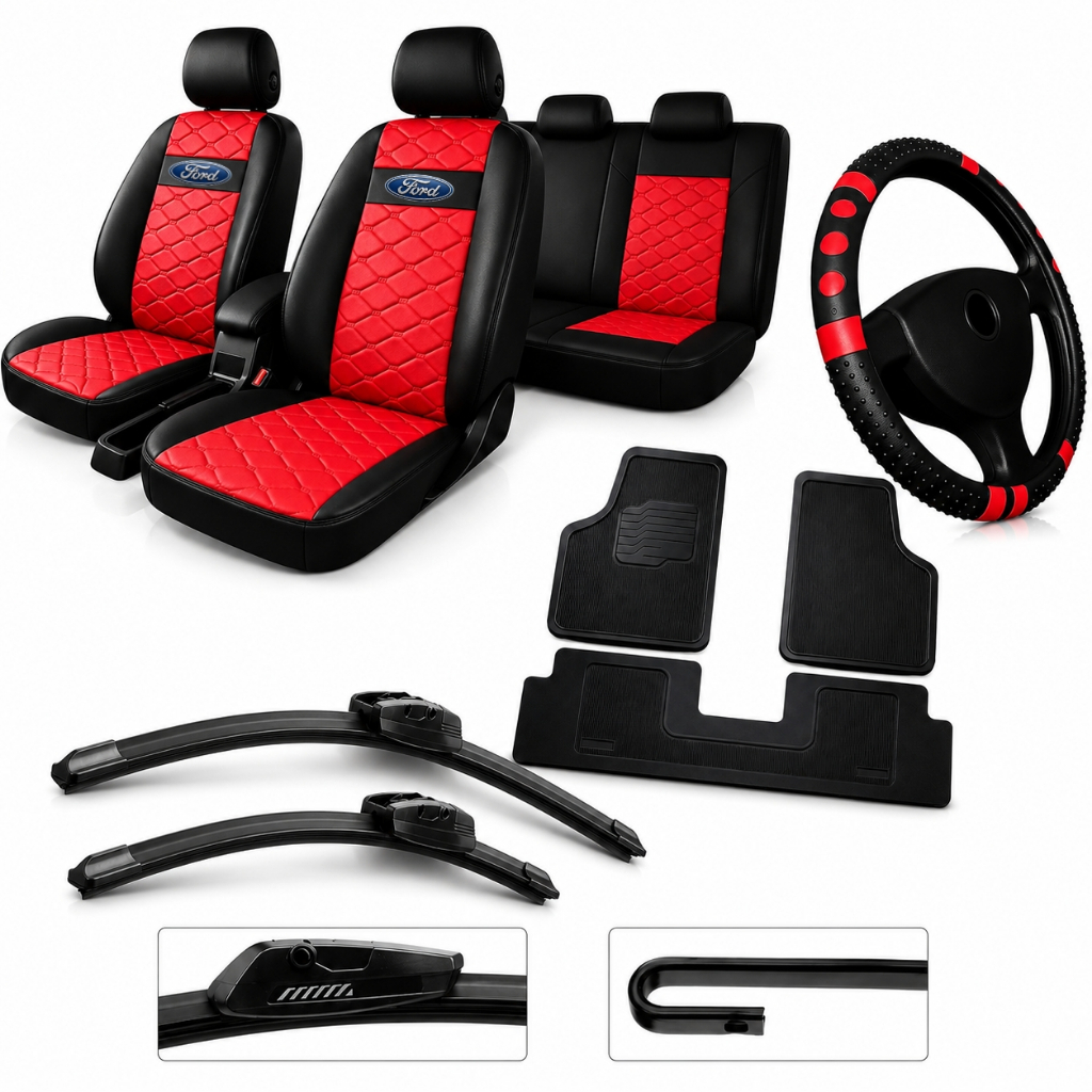 Capa banco automotivo couro tapete ford ka fiesta ecosport