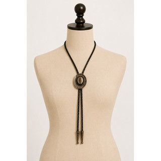 Chocker Gravatinha Country Colar Wester  🌵 Moda Boiadeira Gravatinha Unissex B17