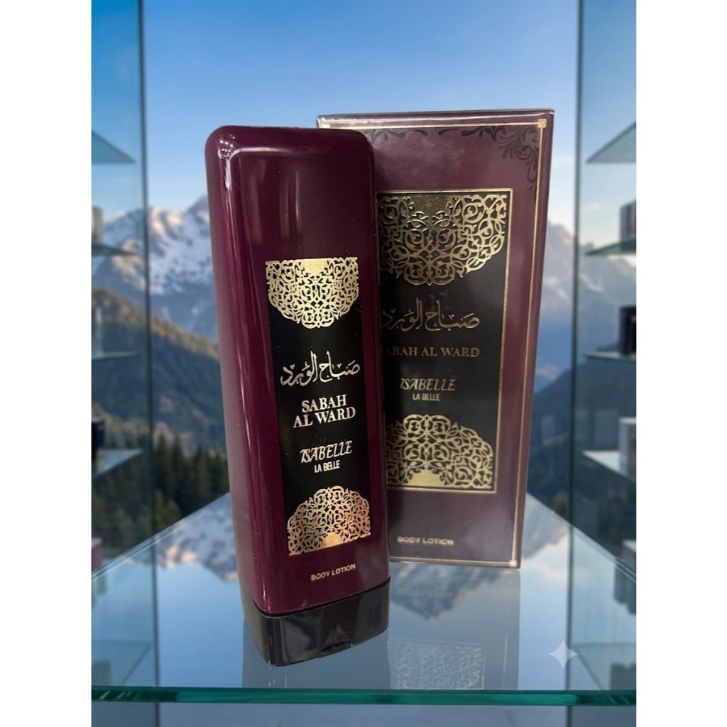 - CREME CORPORAL FEMININO ÁRABE SABAH AL WARD - ISABELLE LA BELLE 200ML -