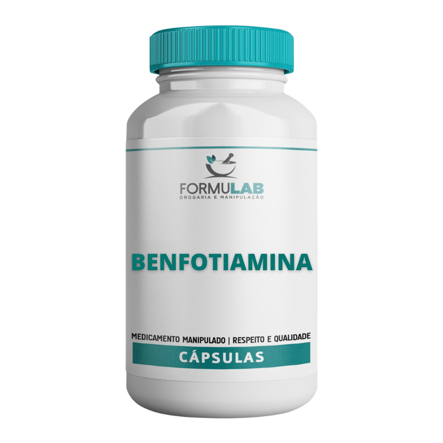 Benfotiamina 300mg - 30 Cápsulas - Vitamina B1