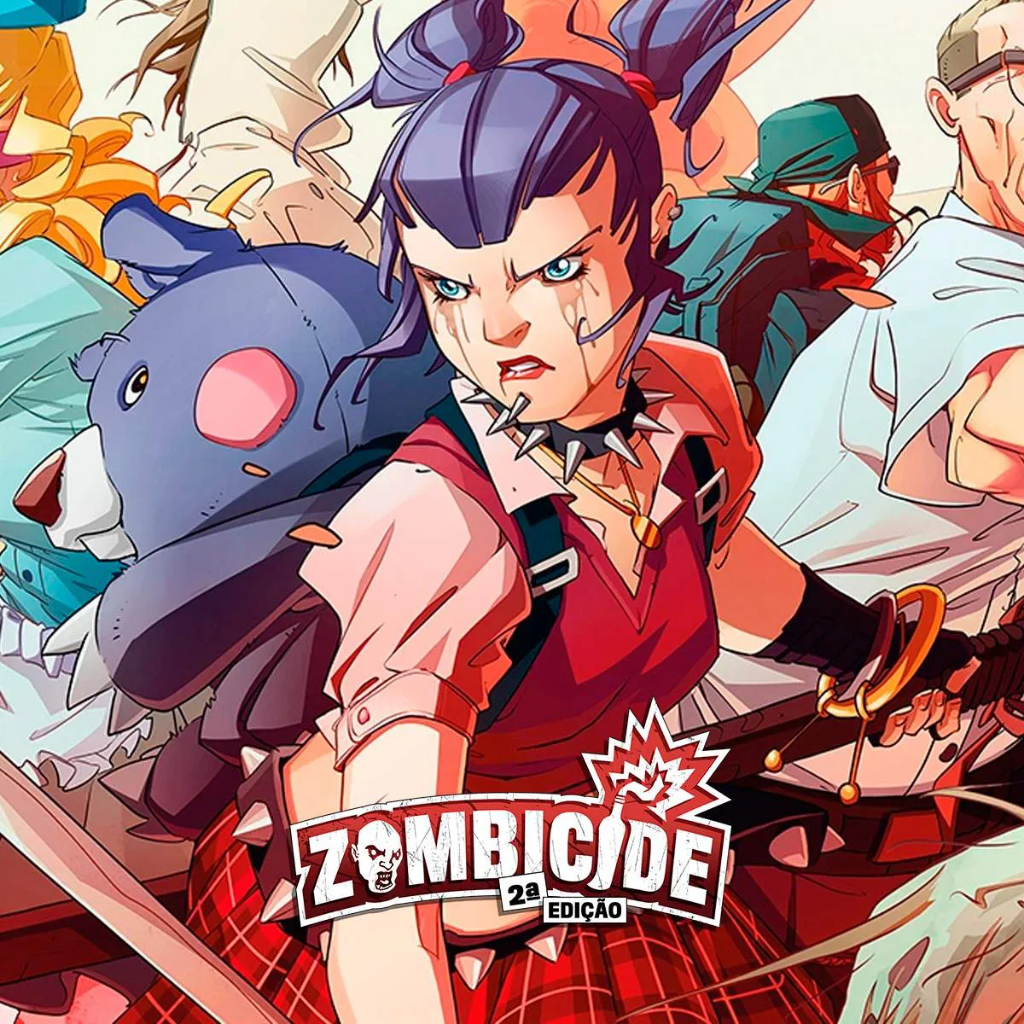 Jogo Zombicide 2ª Edição Versão Econômica - Completo P/ Jogar