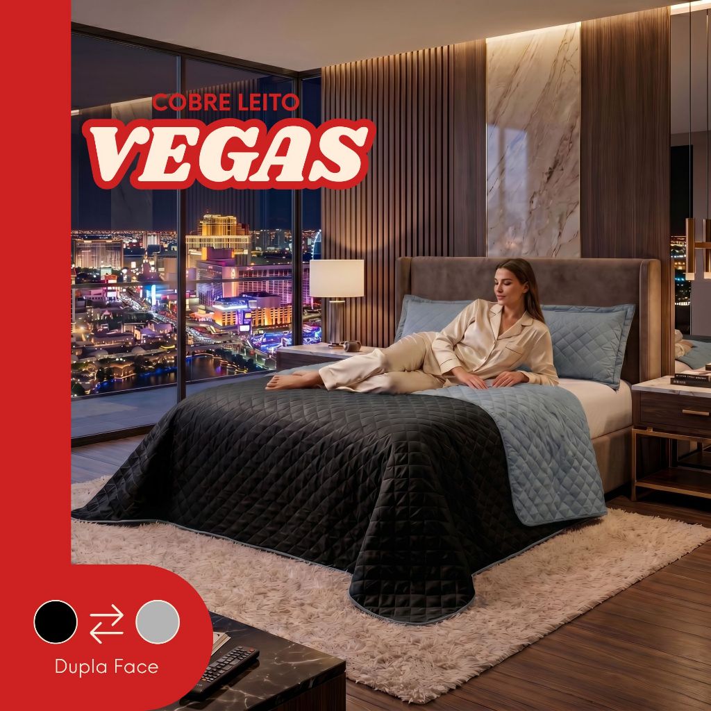 Kit Jogo De Cama Las Vegas Casal Queen  4 Peças Diversas Cores Persa Dupla Face Novo