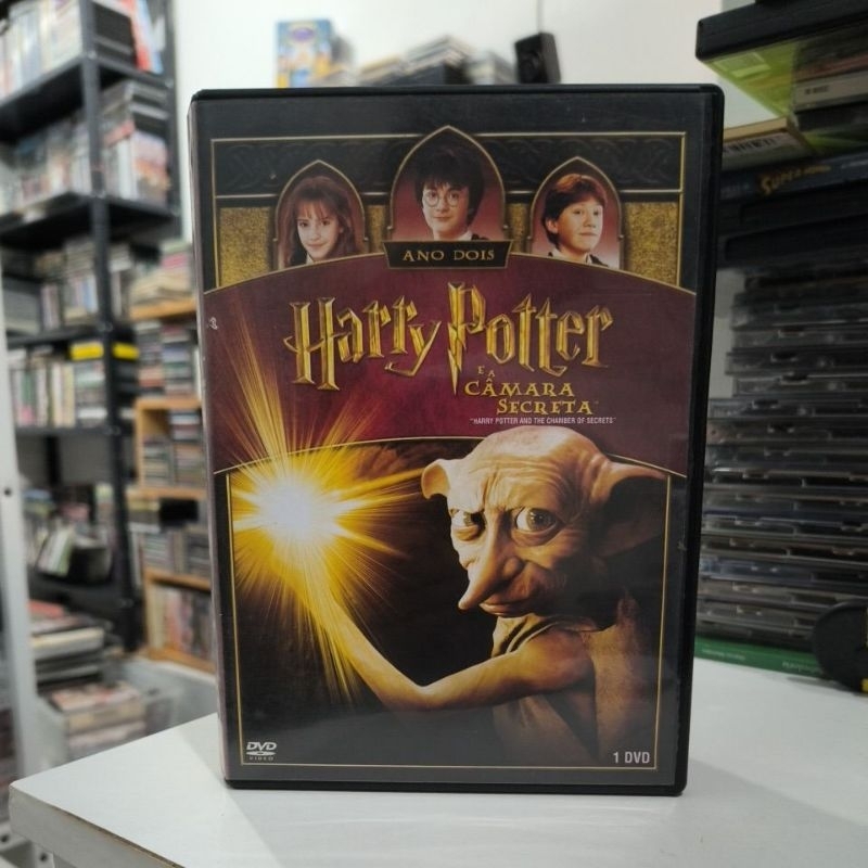 DVD HARRY POTTER E A CAMARA SECRETA (DUBLADO)