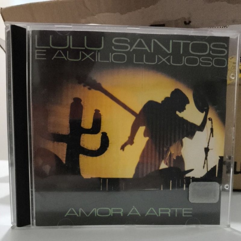 CD Lulu Santos e Auxílio Luxuoso - Amor à Arte