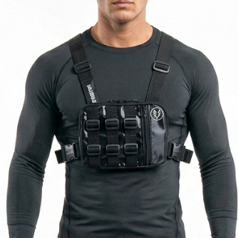 Chest Bag Colete Peitoral Horus 4 Bolsos