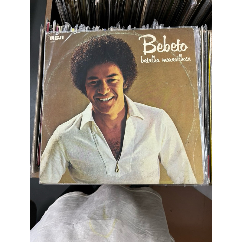LP VINIL BEBETO 1981 “praia e sol” encarte VG+