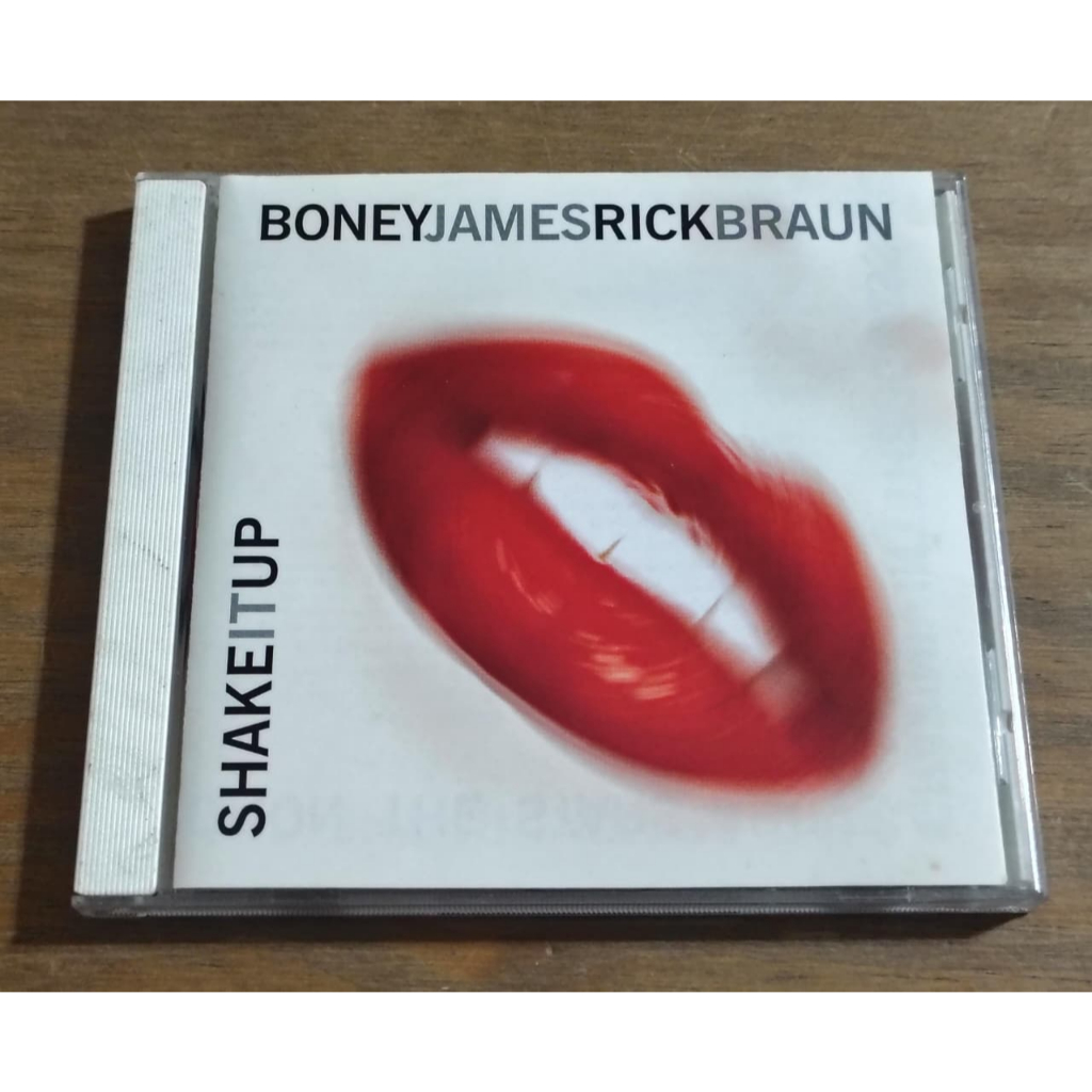 CD- BONEY JAMES RICK BRAUN-SHAKE IT UP