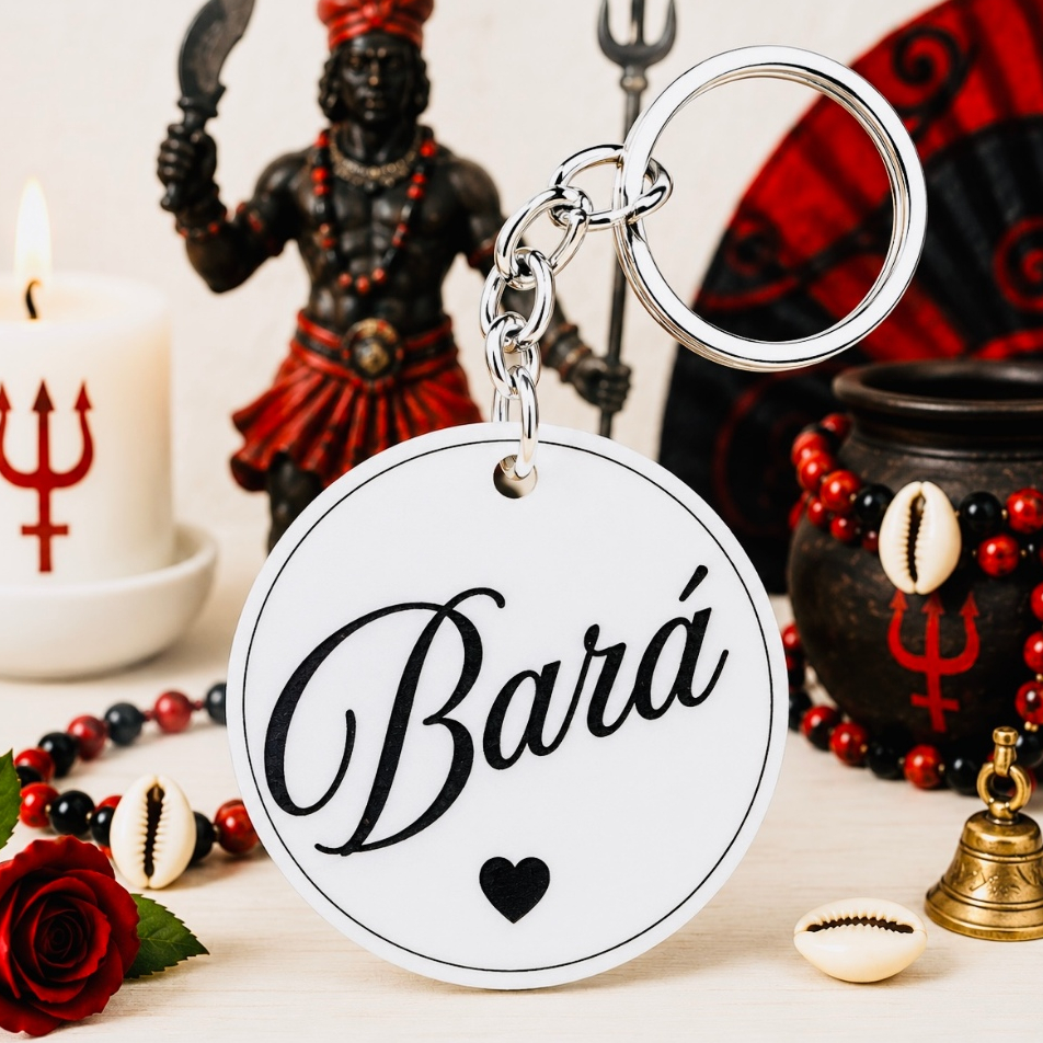 Kit Chaveiro BARÁ ORIXÁS, para umbanda candomblé, lembrancinhas decoração