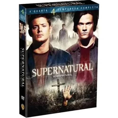 DVD BOX - SUPERNATURAL - A QUARTA TEMPORADA COMPLETA