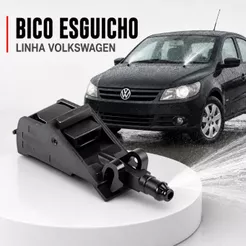 Brucutu Esguicho Parabrisa VW Gol Fox Polo Saveiro Parati Golf Passat Bora Dianteiro