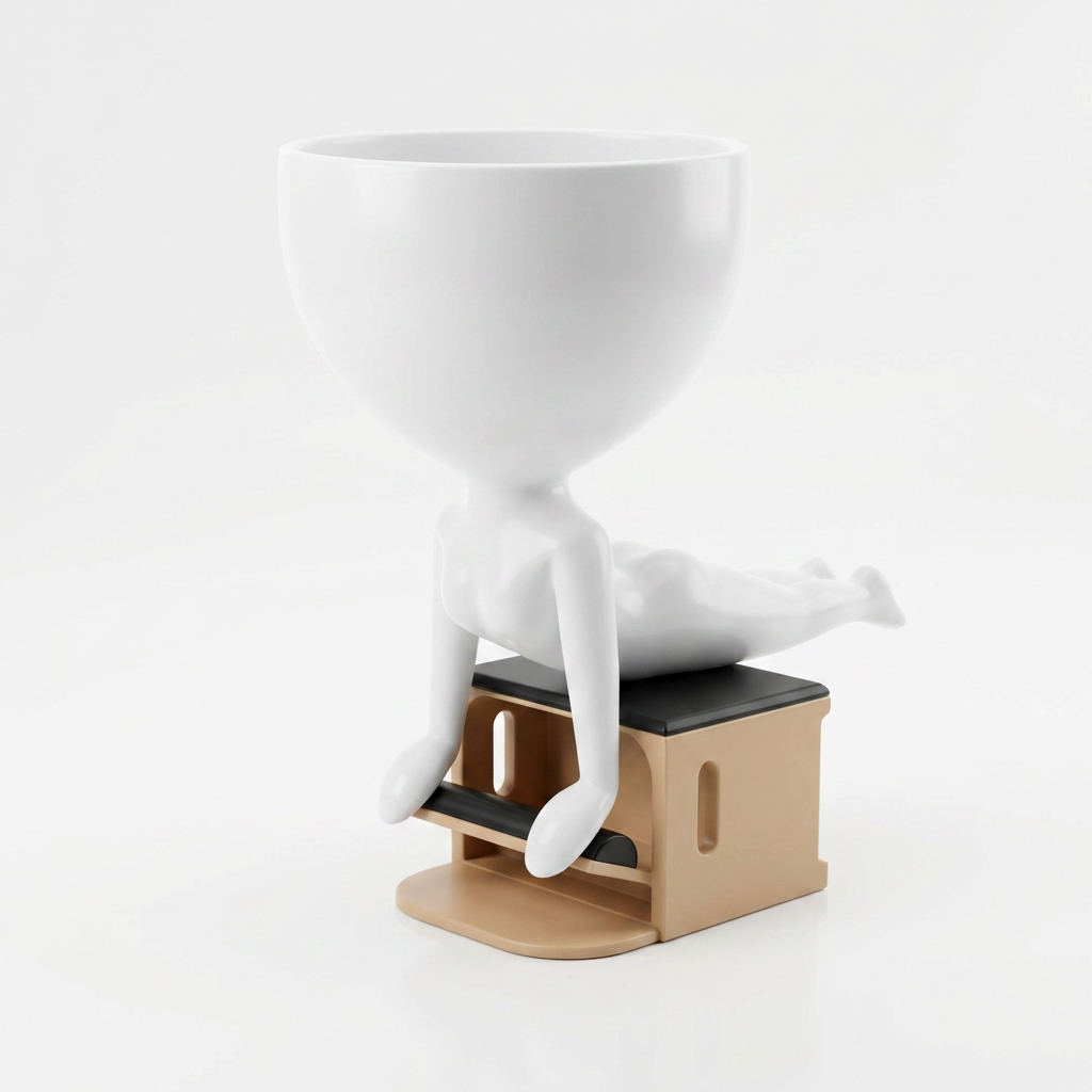Vaso decorativo suculenta modelo pilates ioga decoração exercicio